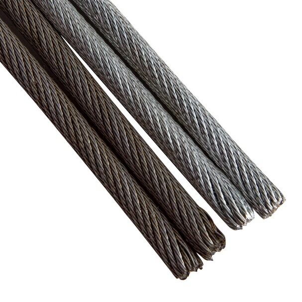18 Inch Rope High Quality Bright Ungalvanized 19X7 Juet Core Steel Wire Rope 18*7+FC ...